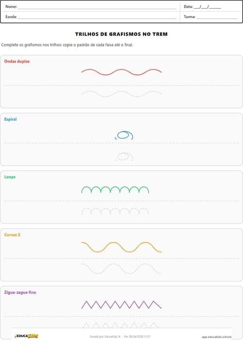Grafismos para imprimir