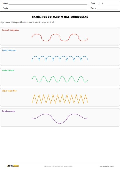Traçado de caminhos para imprimir